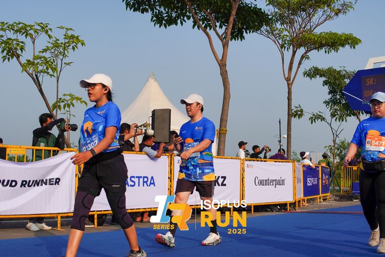 Race photo from ISOPLUS RUN 2025 - JAKARTA