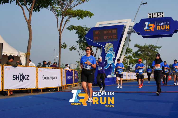 Race photo from ISOPLUS RUN 2025 - JAKARTA