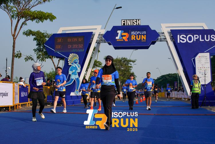 Race photo from ISOPLUS RUN 2025 - JAKARTA