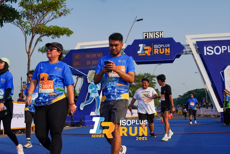 Race photo from ISOPLUS RUN 2025 - JAKARTA