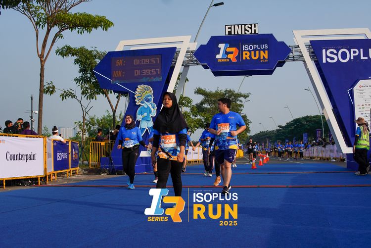 Race photo from ISOPLUS RUN 2025 - JAKARTA