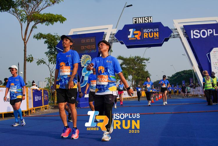 Race photo from ISOPLUS RUN 2025 - JAKARTA