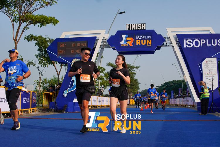 Race photo from ISOPLUS RUN 2025 - JAKARTA