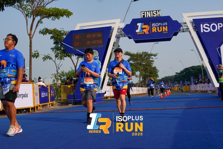 Race photo from ISOPLUS RUN 2025 - JAKARTA