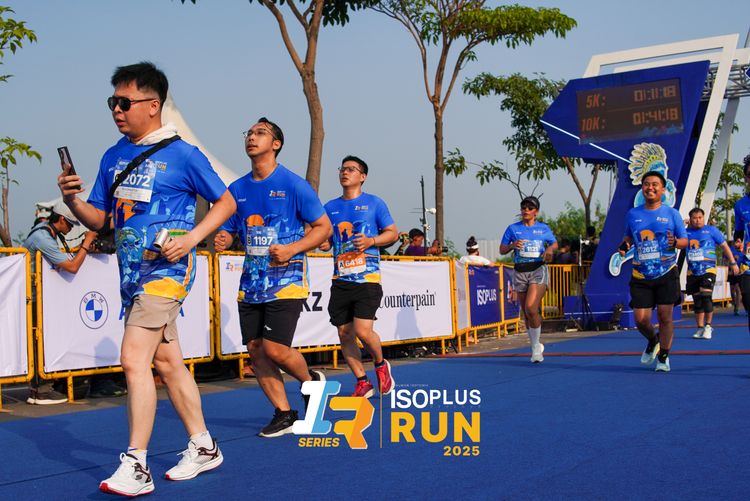 Race photo from ISOPLUS RUN 2025 - JAKARTA