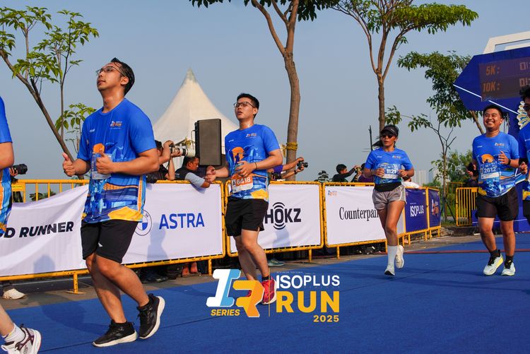 Race photo from ISOPLUS RUN 2025 - JAKARTA