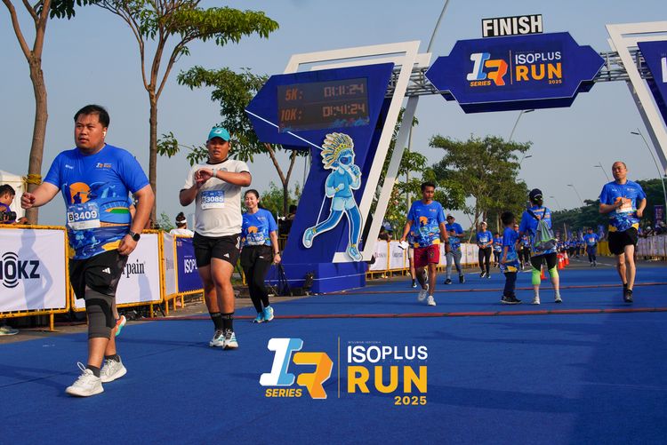 Race photo from ISOPLUS RUN 2025 - JAKARTA