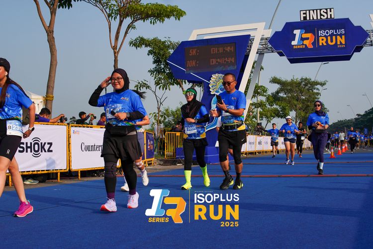 Race photo from ISOPLUS RUN 2025 - JAKARTA