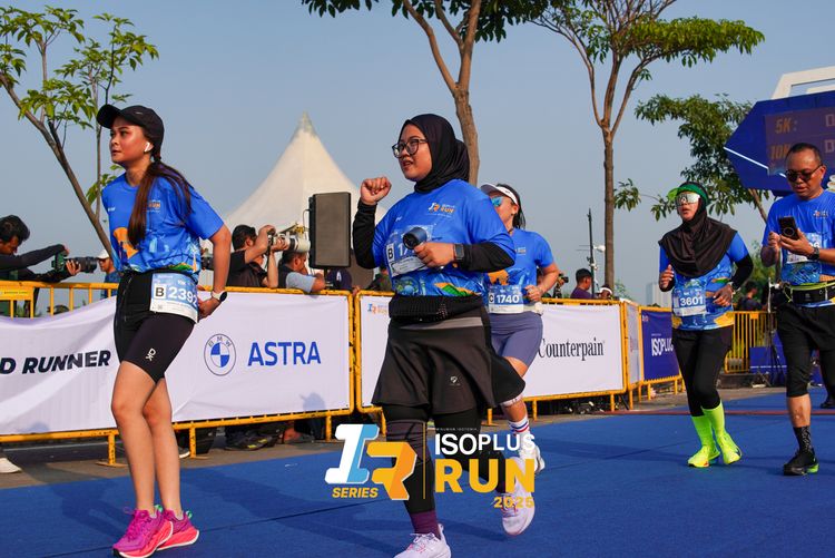 Race photo from ISOPLUS RUN 2025 - JAKARTA