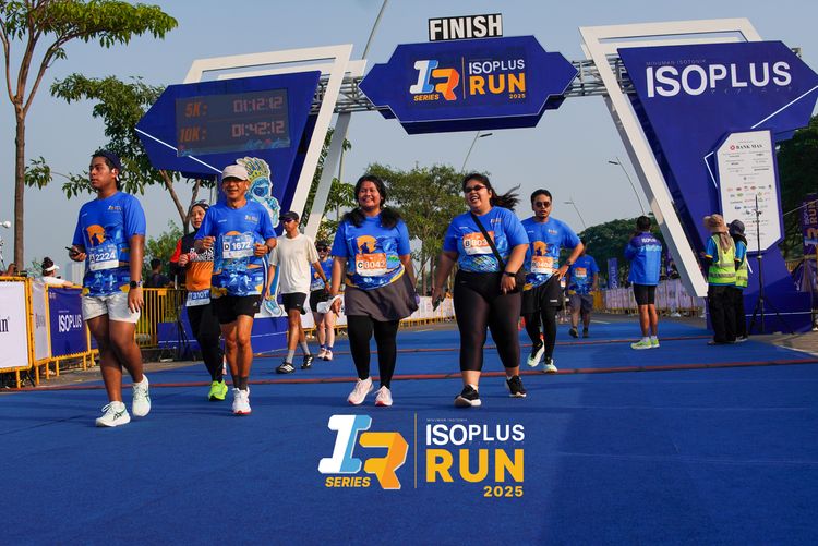Race photo from ISOPLUS RUN 2025 - JAKARTA