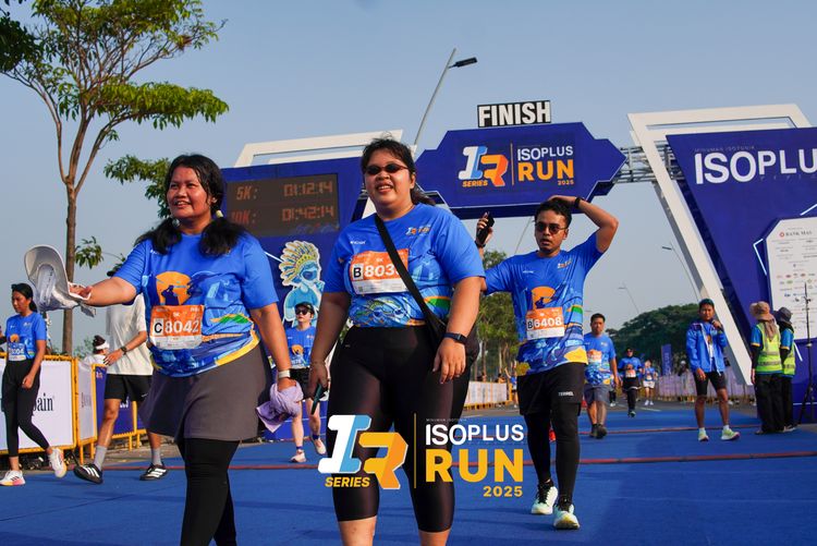 Race photo from ISOPLUS RUN 2025 - JAKARTA