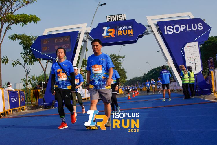 Race photo from ISOPLUS RUN 2025 - JAKARTA