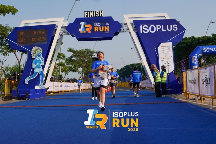 Race photo from ISOPLUS RUN 2025 - JAKARTA