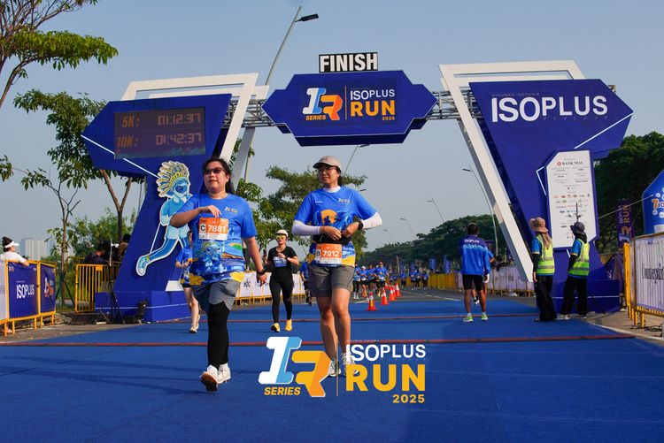 Race photo from ISOPLUS RUN 2025 - JAKARTA