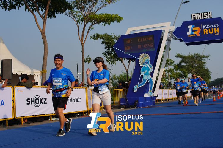 Race photo from ISOPLUS RUN 2025 - JAKARTA