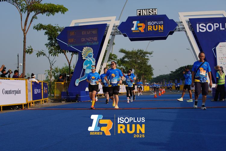 Race photo from ISOPLUS RUN 2025 - JAKARTA