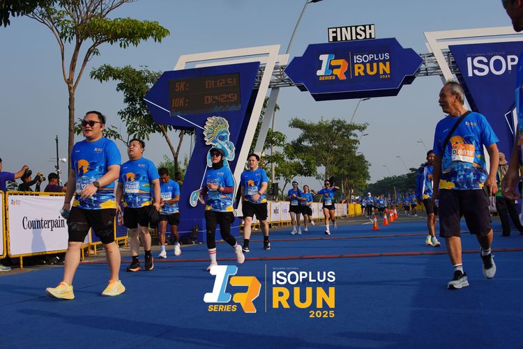 Race photo from ISOPLUS RUN 2025 - JAKARTA
