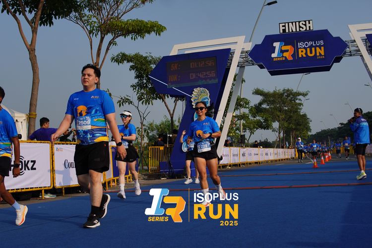 Race photo from ISOPLUS RUN 2025 - JAKARTA