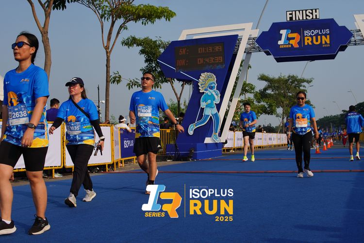 Race photo from ISOPLUS RUN 2025 - JAKARTA
