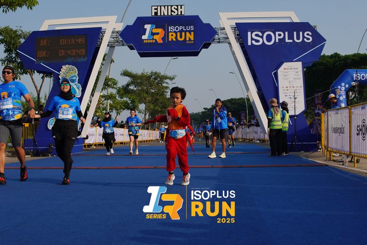 Race photo from ISOPLUS RUN 2025 - JAKARTA