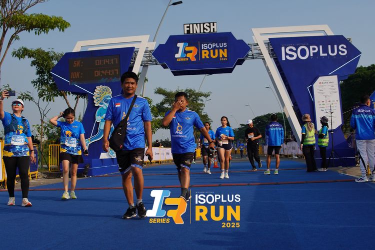 Race photo from ISOPLUS RUN 2025 - JAKARTA