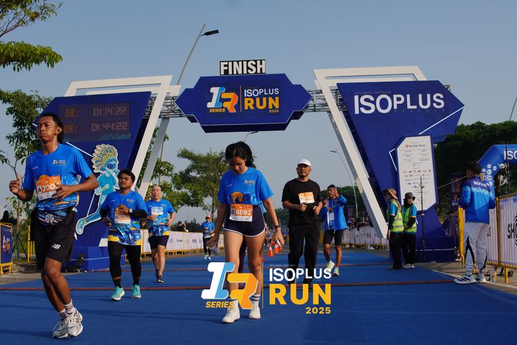 Race photo from ISOPLUS RUN 2025 - JAKARTA