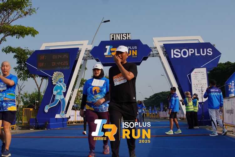 Race photo from ISOPLUS RUN 2025 - JAKARTA