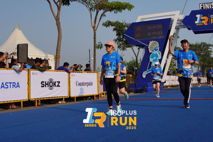 Race photo from ISOPLUS RUN 2025 - JAKARTA