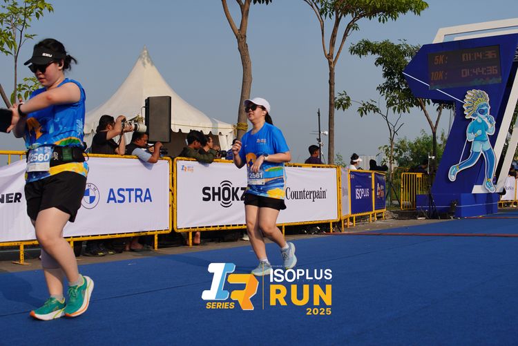 Race photo from ISOPLUS RUN 2025 - JAKARTA