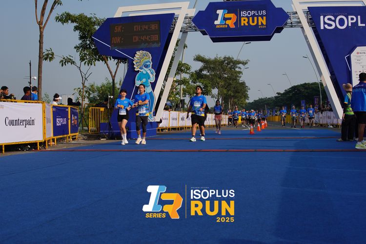 Race photo from ISOPLUS RUN 2025 - JAKARTA