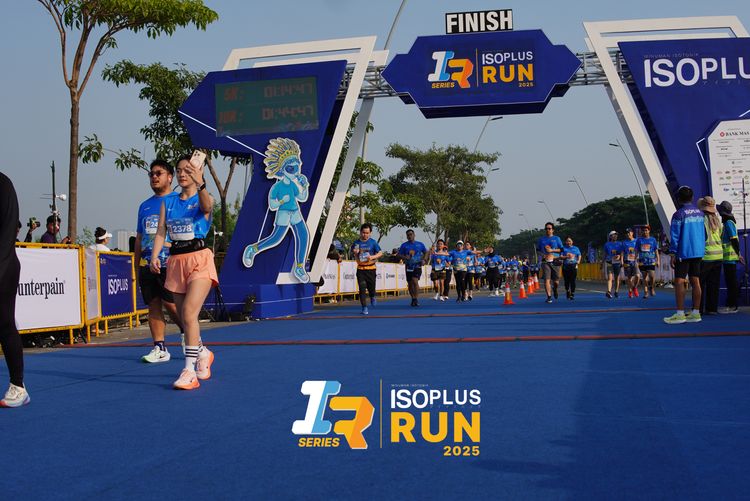 Race photo from ISOPLUS RUN 2025 - JAKARTA