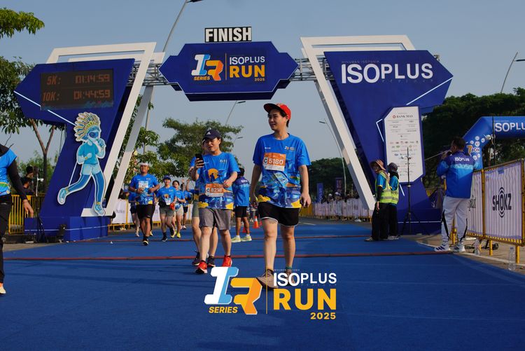 Race photo from ISOPLUS RUN 2025 - JAKARTA