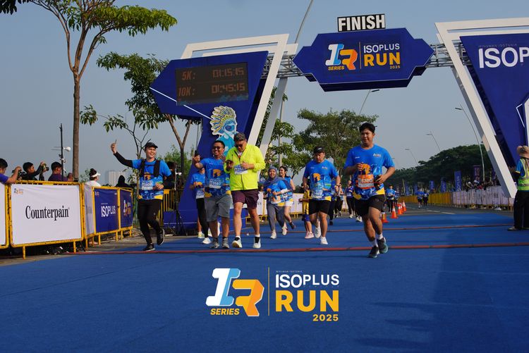 Race photo from ISOPLUS RUN 2025 - JAKARTA