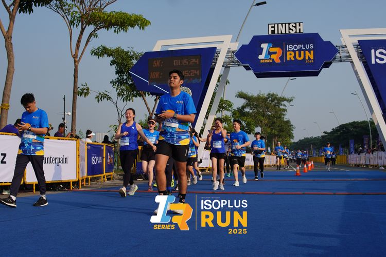 Race photo from ISOPLUS RUN 2025 - JAKARTA