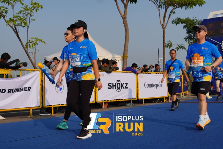 Race photo from ISOPLUS RUN 2025 - JAKARTA
