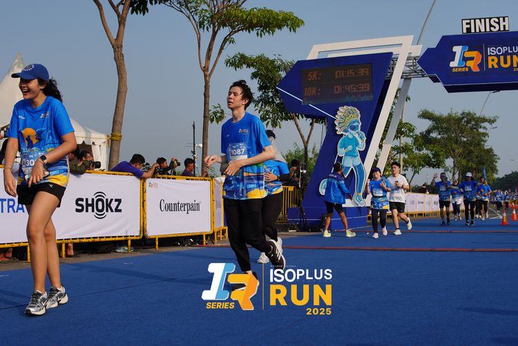Race photo from ISOPLUS RUN 2025 - JAKARTA