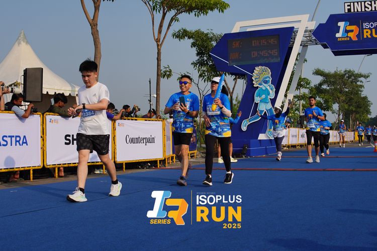 Race photo from ISOPLUS RUN 2025 - JAKARTA