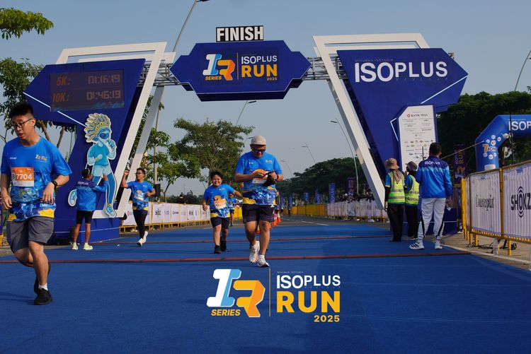 Race photo from ISOPLUS RUN 2025 - JAKARTA