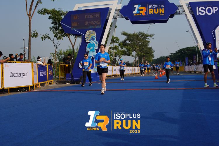 Race photo from ISOPLUS RUN 2025 - JAKARTA