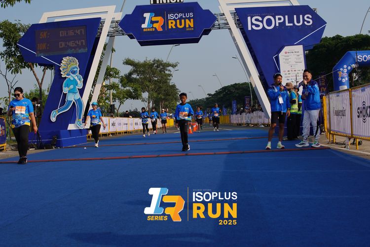 Race photo from ISOPLUS RUN 2025 - JAKARTA