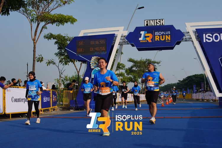 Race photo from ISOPLUS RUN 2025 - JAKARTA