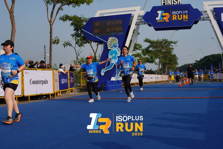 Race photo from ISOPLUS RUN 2025 - JAKARTA