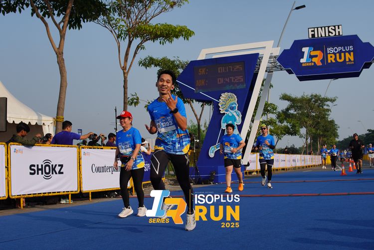 Race photo from ISOPLUS RUN 2025 - JAKARTA