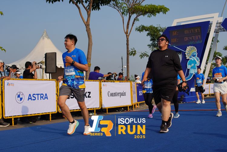Race photo from ISOPLUS RUN 2025 - JAKARTA