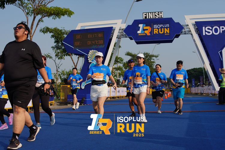 Race photo from ISOPLUS RUN 2025 - JAKARTA