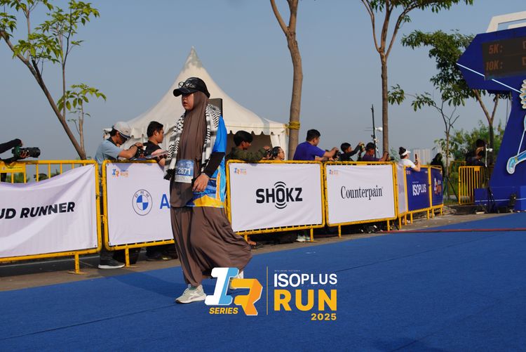 Race photo from ISOPLUS RUN 2025 - JAKARTA
