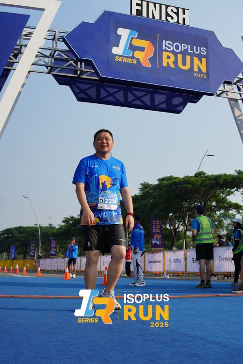 Race photo from ISOPLUS RUN 2025 - JAKARTA