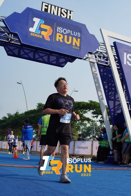 Race photo from ISOPLUS RUN 2025 - JAKARTA