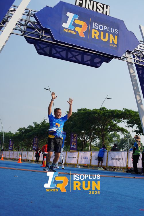 Race photo from ISOPLUS RUN 2025 - JAKARTA