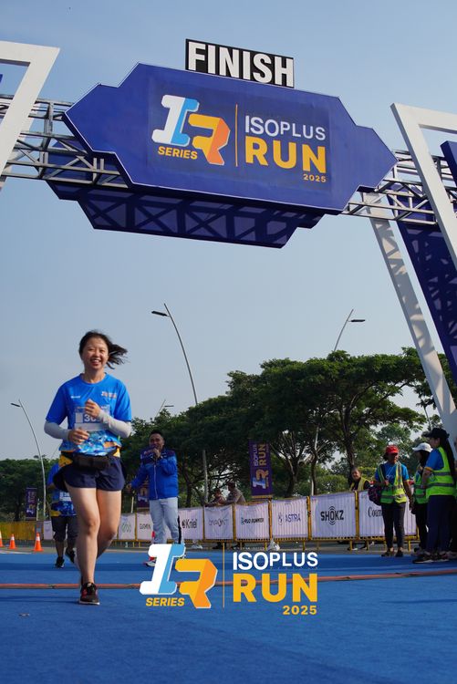 Race photo from ISOPLUS RUN 2025 - JAKARTA